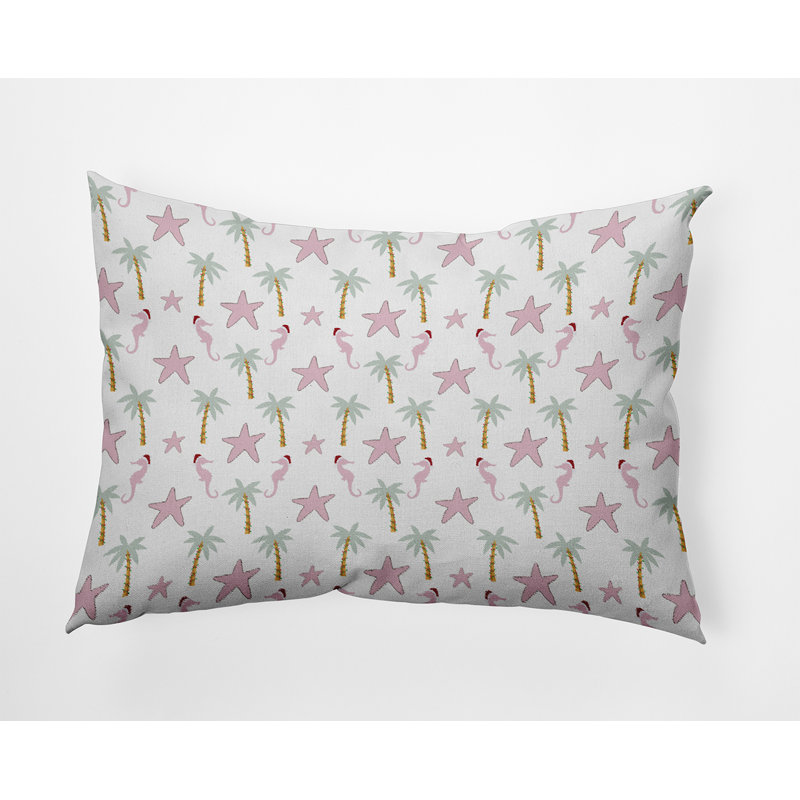 Reversible Throw Pillow, 14" x 20", Rectangular