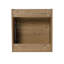 Meuble-lavabo mural simple avec plateau en résine 18,11 po Layal-281542691