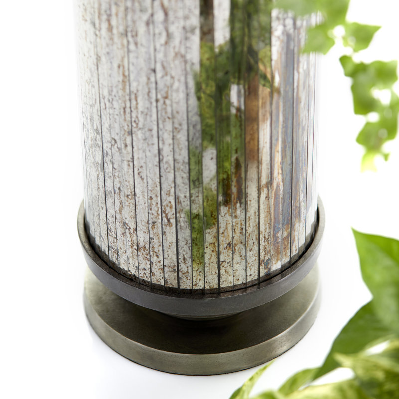 Kensington Glass Table Vase, 10'' H x 5'' W x 5'' D