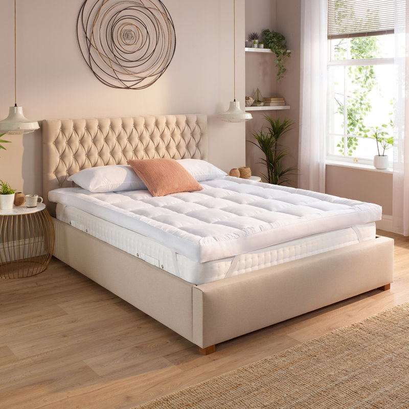 Sleep Soundly Climate Control Extra Deep 10cm Mattress Topper, Kingsize (5')
