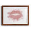 «Rose Gold Lips», impression sur papier encadrée-838122625-838122648
