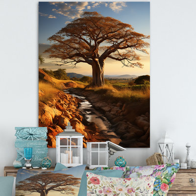 Baobab Tree Serenade I - impressions sur toile florales et botaniques