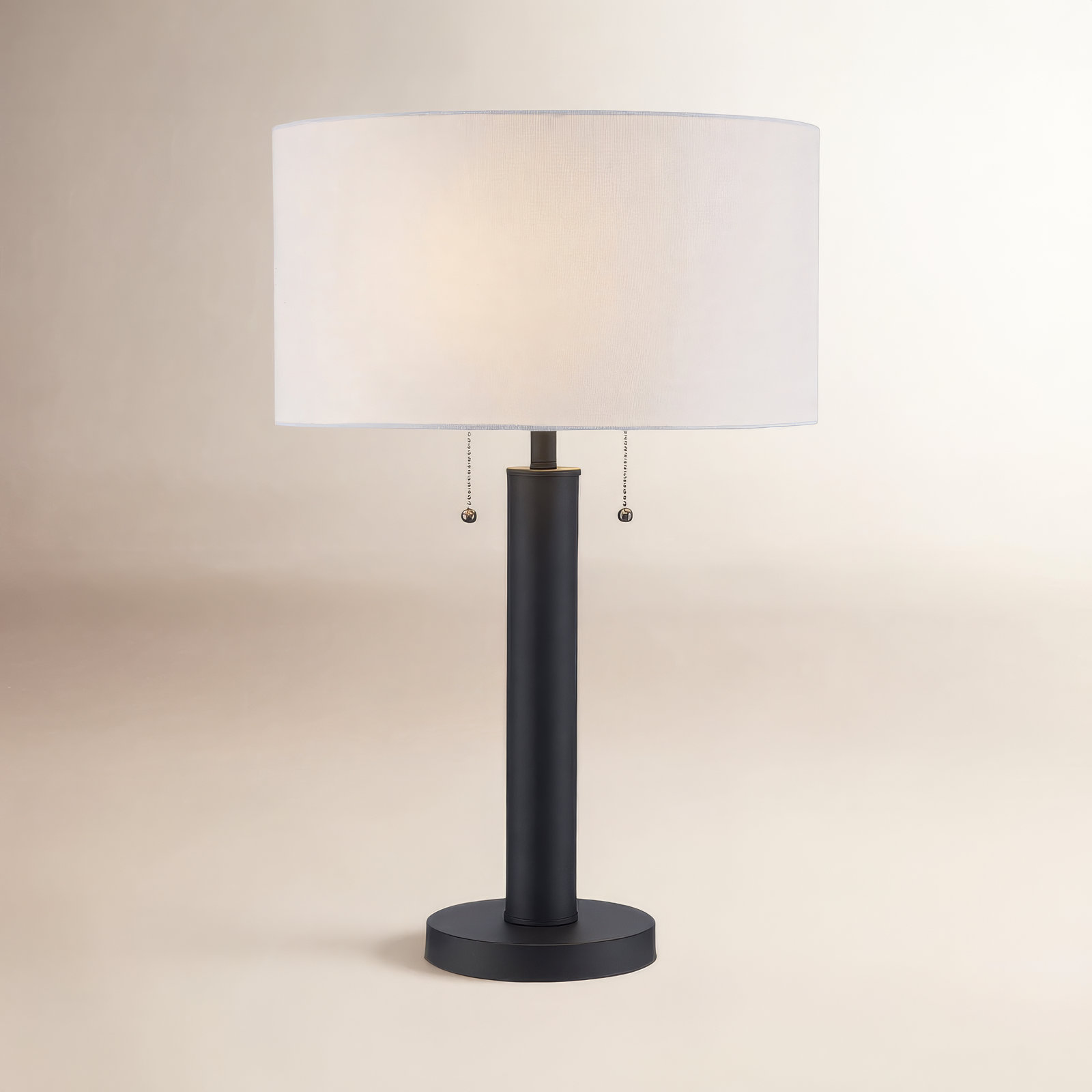 Laz 1 - Light Tube Table Lamp, Black