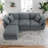 Kazimer Upholstered 104.3'' Sofa-1930989738