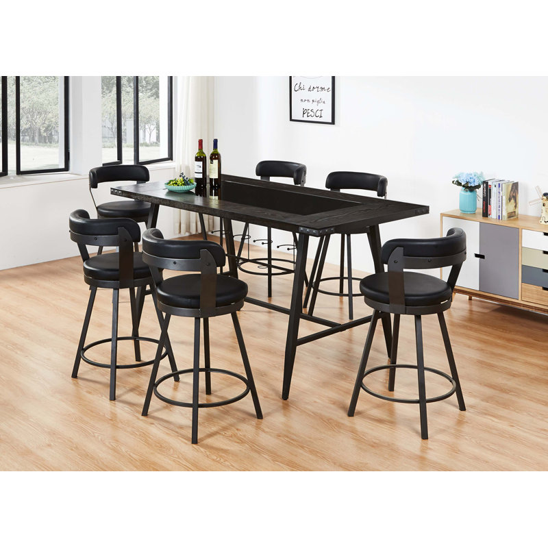 Tabouret de bar 2Pc