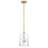 Hiral 8" Wide Double Layer Pendant with Glass Shade-383636053