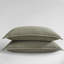 Calvin Klein Essential Garment Washed Solid Cotton Sham Set-251030028-251030027