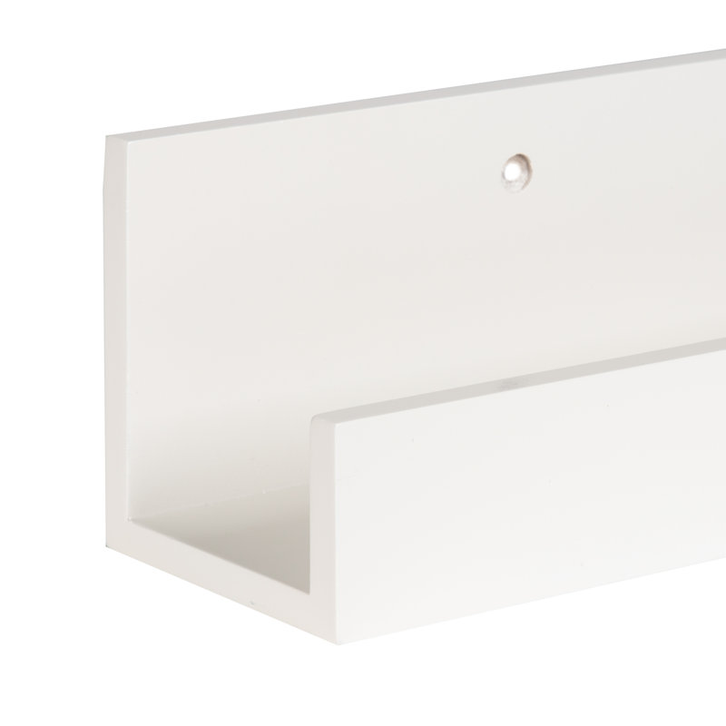 Kinta 2 Piece Floating Shelf, White