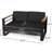 Aluminum Frame Outdoor With Grey Cushions - Weather- Properties And Comfortable Padding