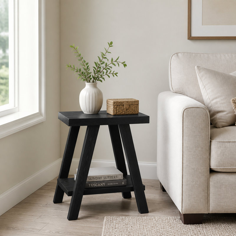 Table d'appoint Contemporary, Noir