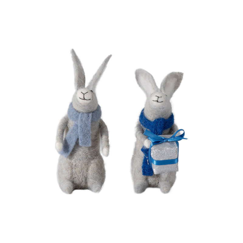 Louisburg Animals Figurines & Sculptures, Grey