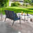 Einy 2 - Person Patio Conversation Set with Cushions-1004811832