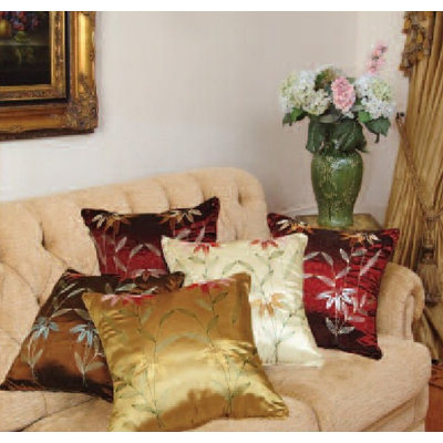 Monte Carlo Embroidered Pillow Cover