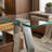 Sefield Glass Stainless Steel Writing Desk