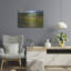 Art mural en métal Latitude Run® «Early Morning Golf Course View» par sri Rao-1700646865