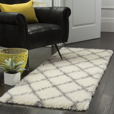 Amhold Shag Performance Geometric Rug