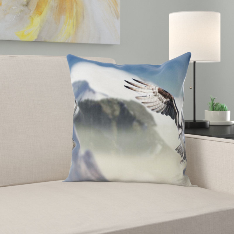 Microsuede Throw Pillow