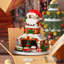 924-Piece Christmas-Themed Building Block Set with Lights