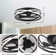 19.7" Flush Mount Caged Ceiling Fan With LED Lights And Remote Control