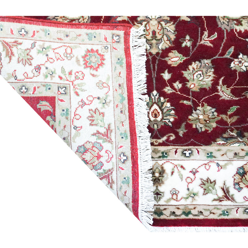 Intricately Floral Area Rug, Rectangle 10' x 14'