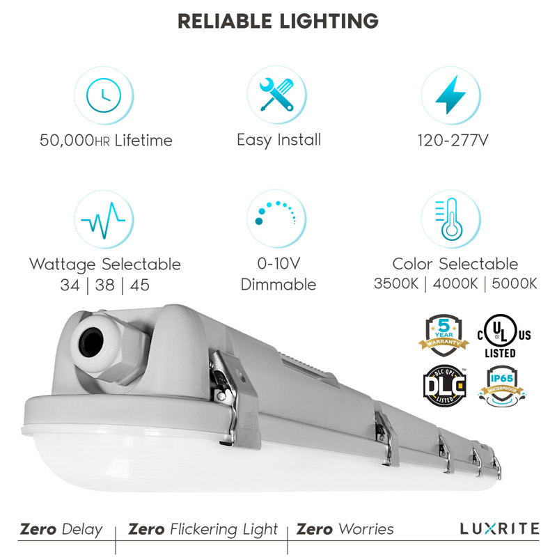 Dimmable Linear Shop Light