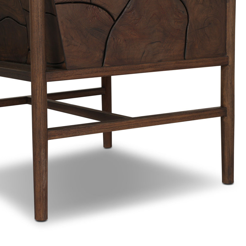 Ridge Outdoor Teak Dining Armchair
