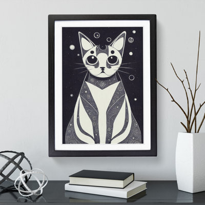 Mystical Cat - Single Picture Frame Print
