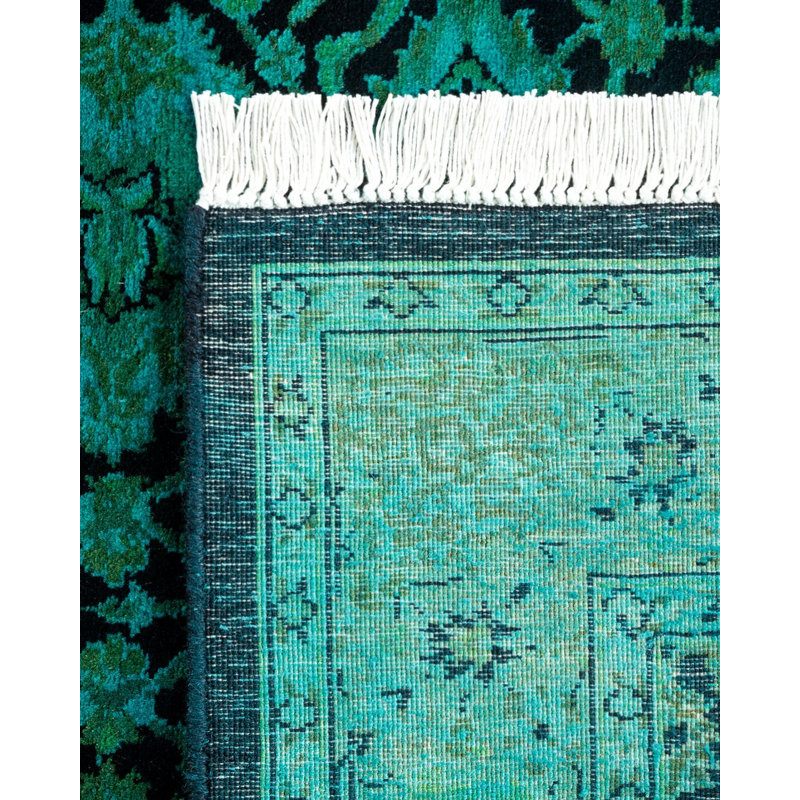 Fine Vibrance One-of-a-Kind 2' 7" X 9' 8" Hand Knotted Area Rug