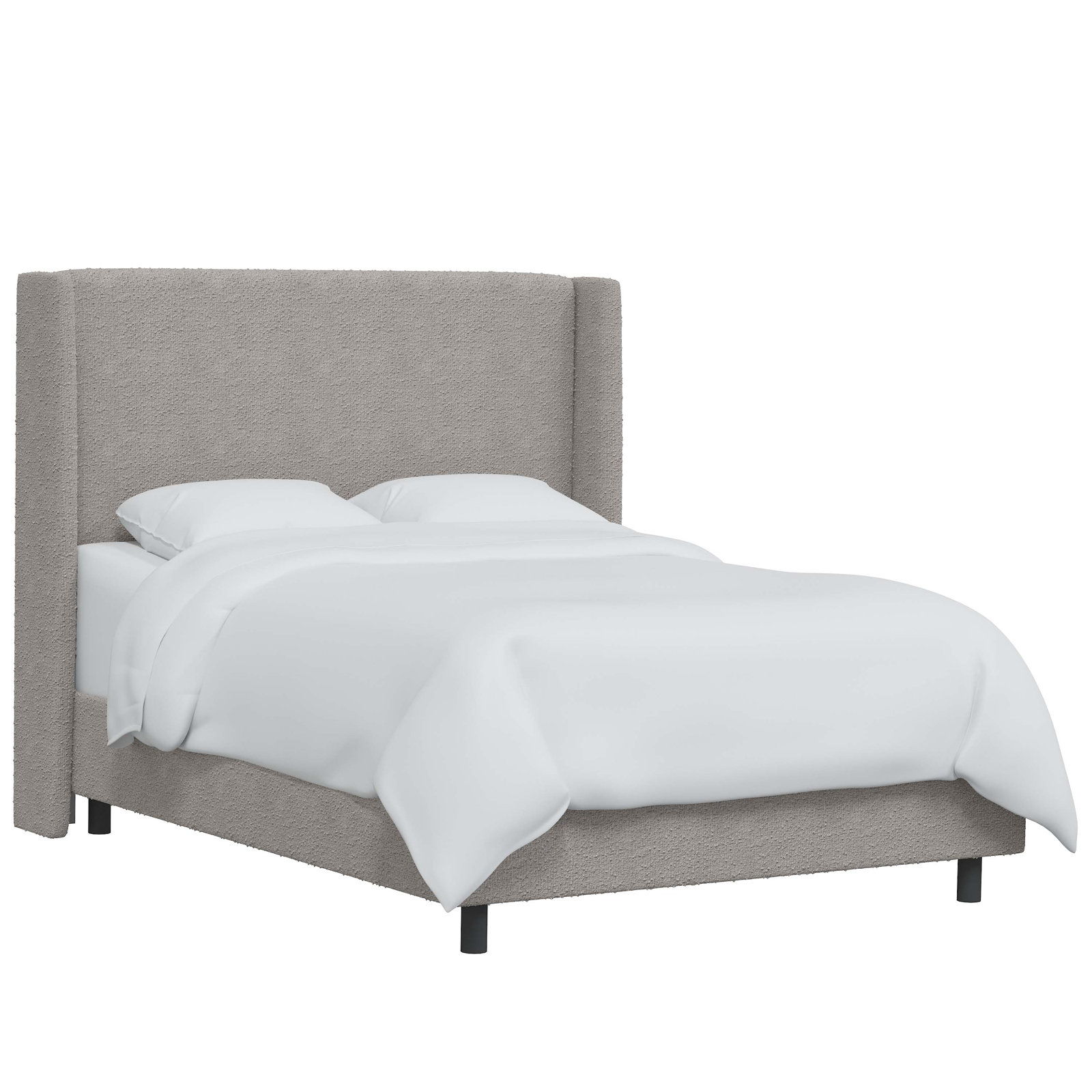 Tilly Upholstered Bed, Twin, Classic Elephant Boucle