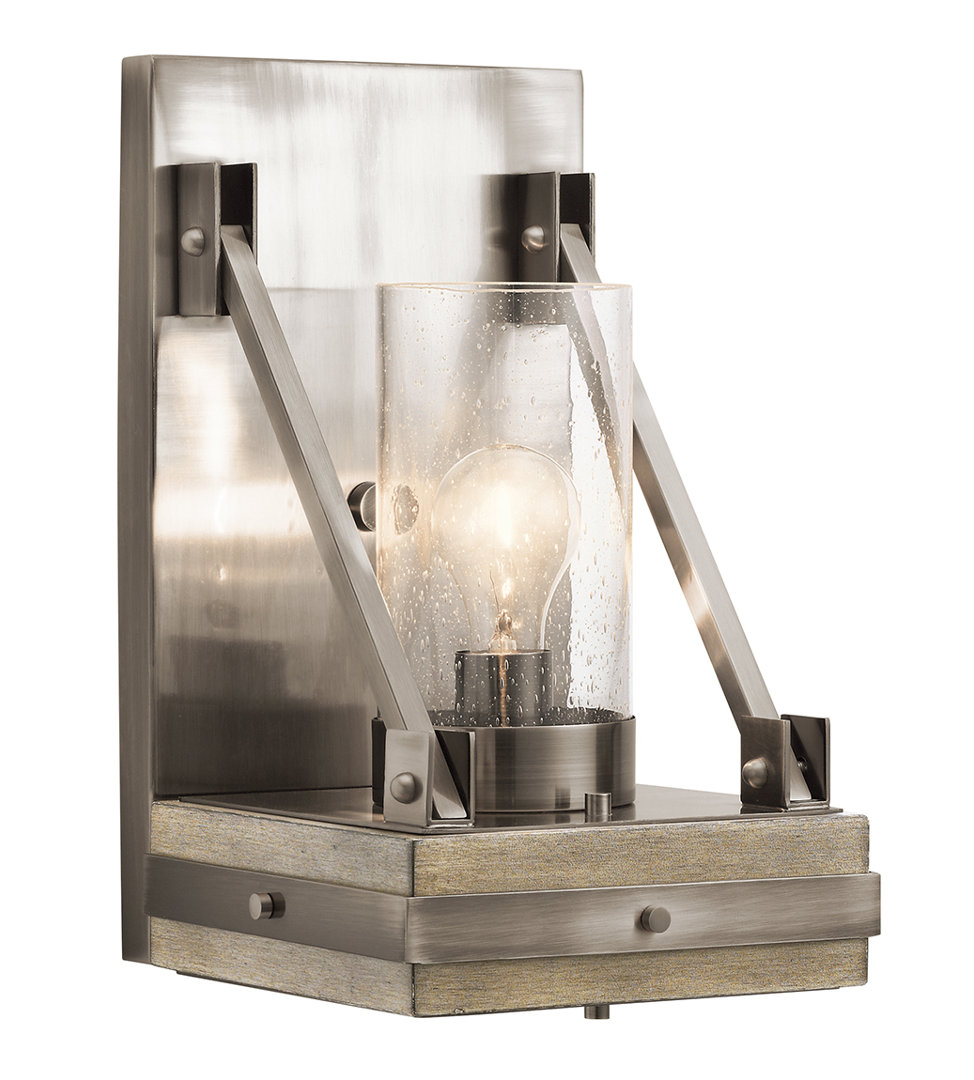 Olney Springs 1 Light Armed Sconce Loon Peak® 