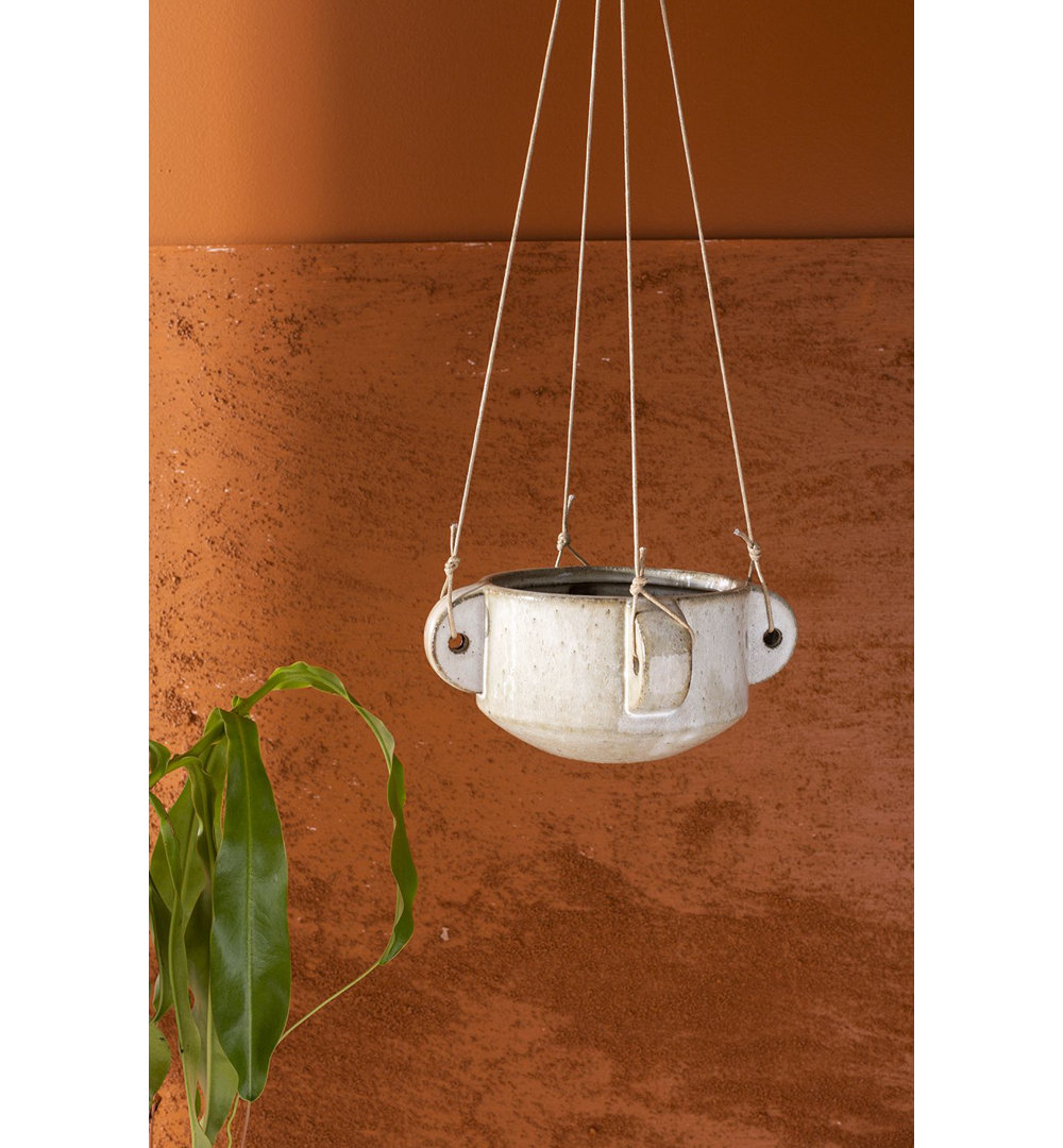 Kevaris Handmade Ceramic Hanging Planter Union Rustic