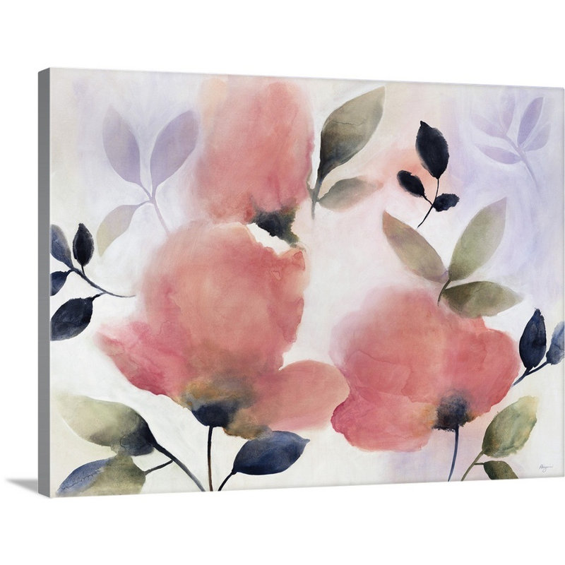 « bel fiore », reproduction d’art sur toile, Toile tendue, H 12 po x l 16 po x P 1,25 po