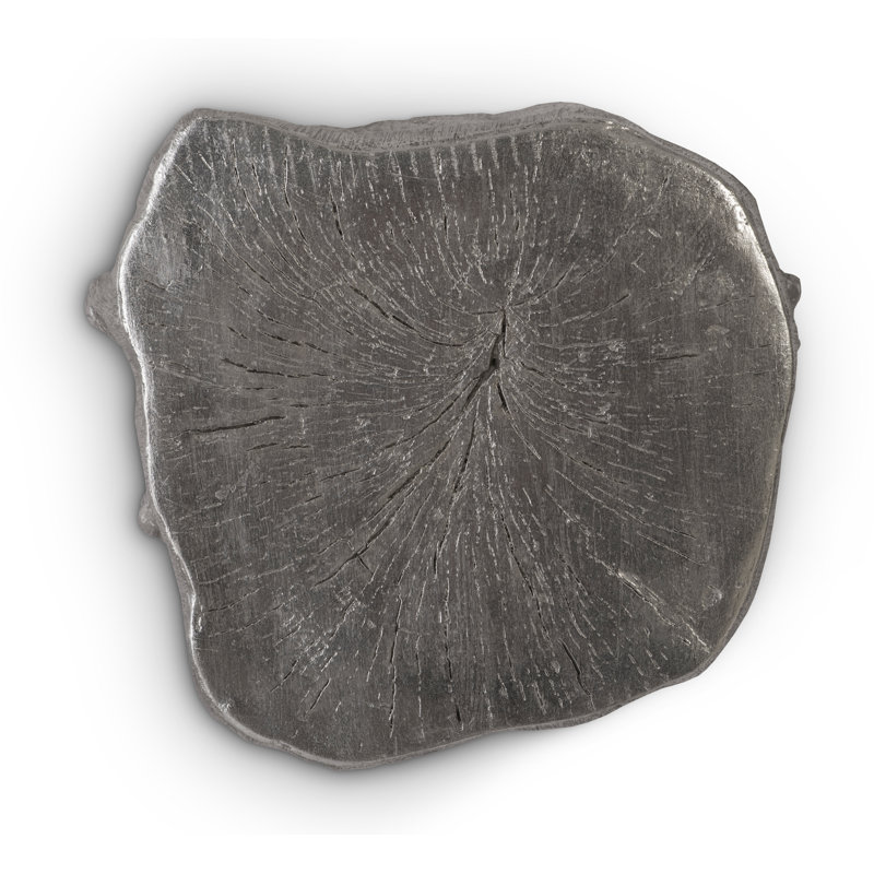 Log Wall Tile, Silver Leaf