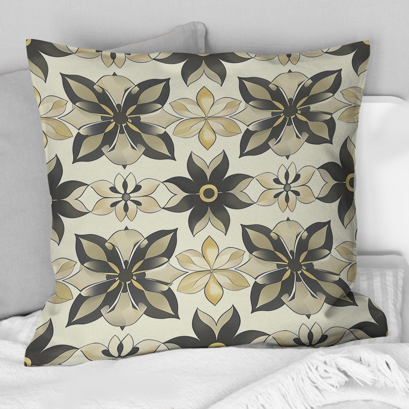 Coussin Brown, H 16 po x l 16 po