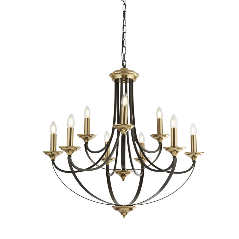 Limeuil 9 - Light Candle Style Chandelier