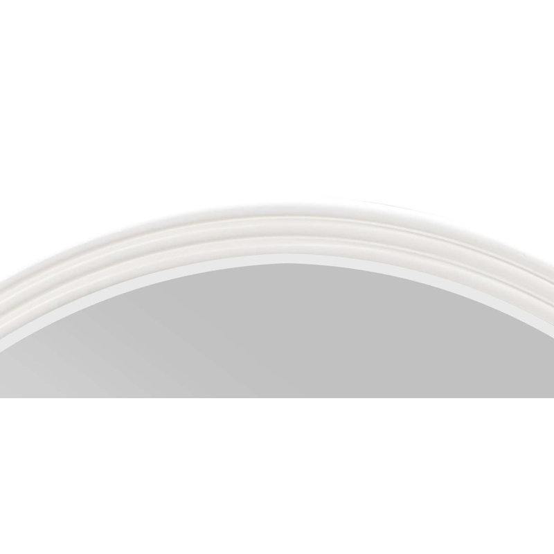 Miroir rond gris Carena