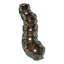 Fontaine en résine avec lumières Exander