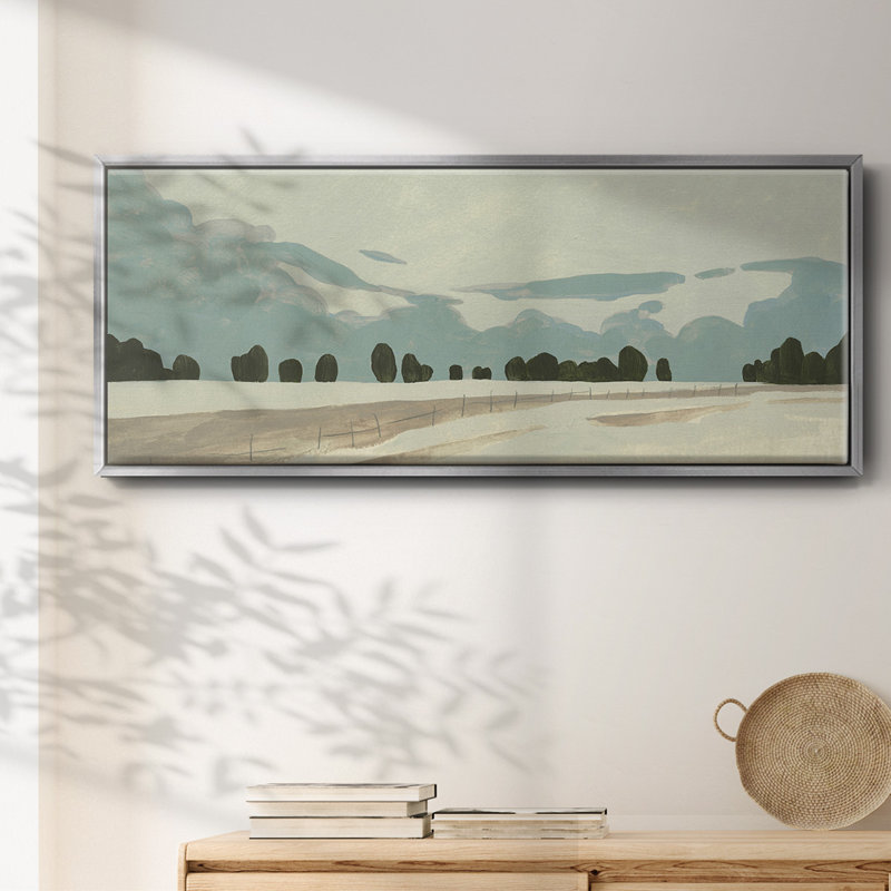 Farmland Study IV- Framed Canvas