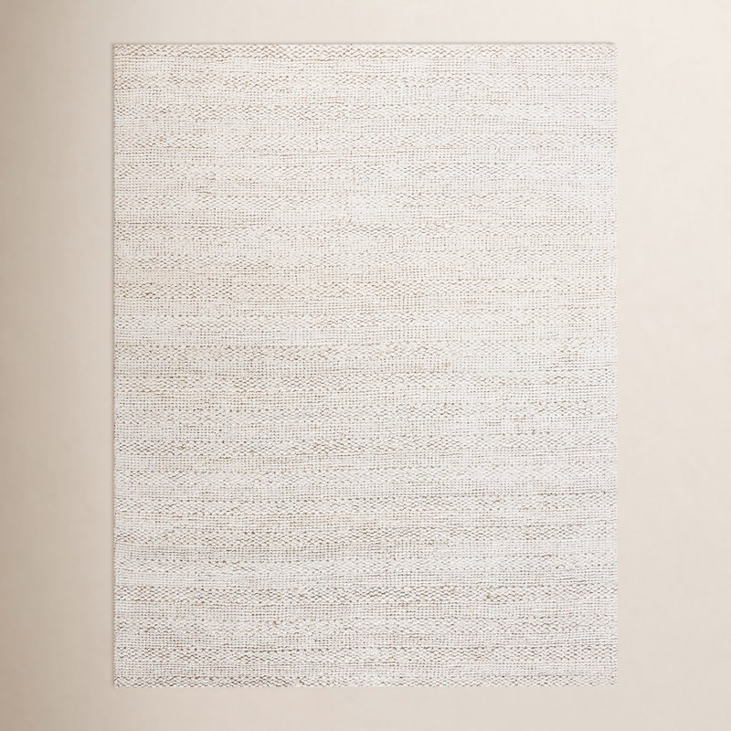 Eco-Smart Hand-Woven Bleach Area Rug, Rectangle 6' x 9'