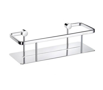 Wall mounted shower basket