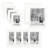 Vinciguerra 12 Opening Collage Photo Frame Gallery Wall Display