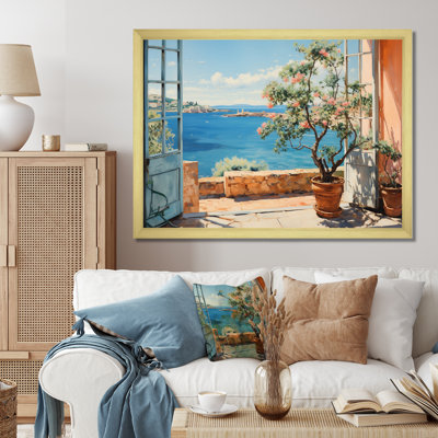 La Dolce Creativita Beachside II sur toile