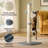Lesure Tall Sisal Cat Scratching Post with 2 Pom-Poms & Plush Base, No Tools Required-132081721-132081720