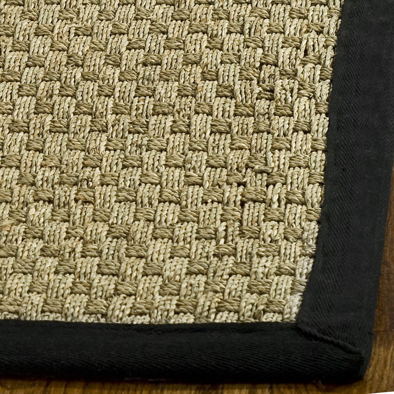 Natural Fiber Seagrass Rug, 6' x 9'