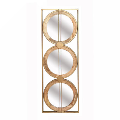 Congetta Wood+Glass Mirror