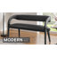 Pinnacle Boucle Fabric Accent Bench In Taupe-91110951