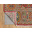 Tapis de style oriental Oushak 100% laine noué à la main 8 pi 11 po x 11 pi 10 po