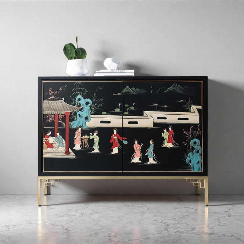  Buffet de 39,37 po de largeur en frêne, H 35,43 po x l 59,06 po x P 15,75 po