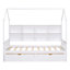 Lit simple en bois avec 2 tiroirs