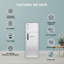 Equator Air Purifier/Sterilizer/Humidifier PET 240V 431sf ION Smoke Remover Wifi App HEPA Filter